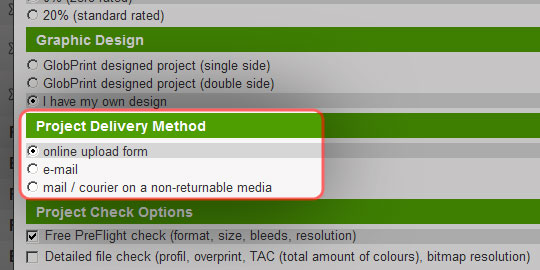 Help: project delivery method